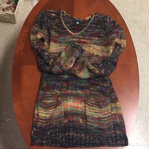 Multi color sweater